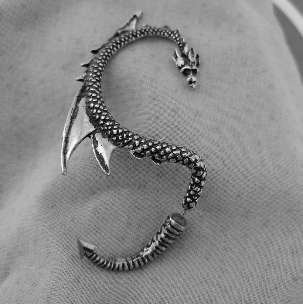 The Dragon's Lure ear dragon by Alchemy Studios